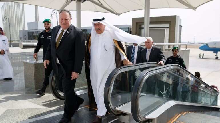 Mike Pompeo meets Saudi king Mohammed bin Salman on Iran crisis