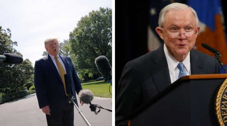 Trump admits his 'biggest mistake' was handing Jeff Sessions the attorney general job