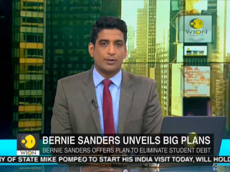 Bernie Sanders unveils plan to cancel $1.6tn in student loan debt