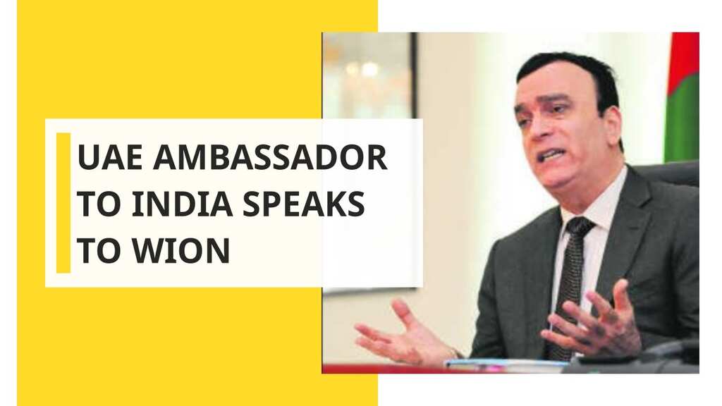 UAE Ambassador to India speaks exclusively to WION
