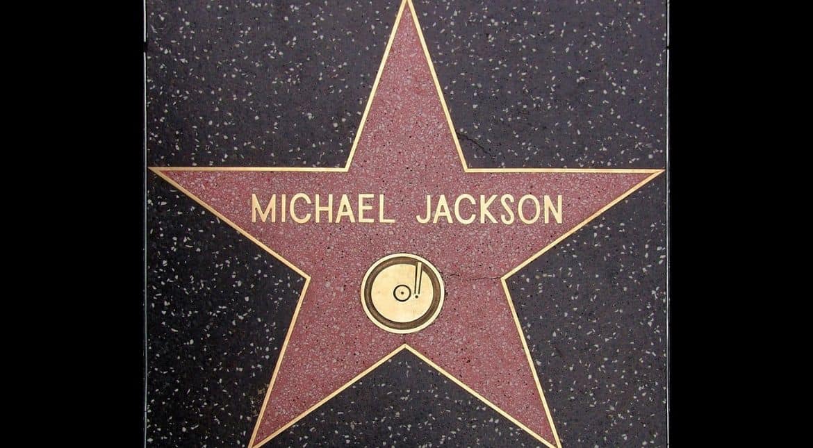 Michael Jackson's star on Hollywood Walk of Fame