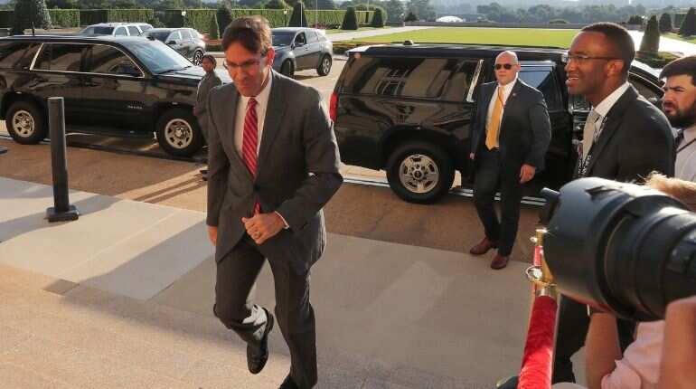 Iran in focus as new Pentagon chief heads to  North Atlantic Treaty Organization