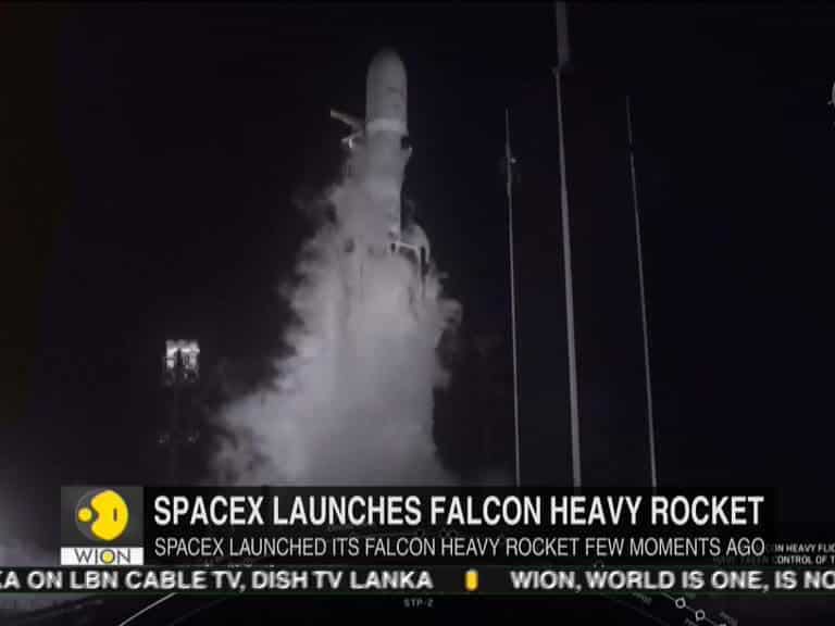 SpaceX launches hefty rocket with 24 satellites