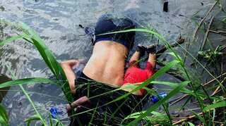 Images of drowned Salvadoran migrant and 2-year-old child stir outrage
