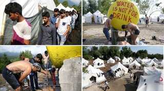 Diseases, food shortages plague migrant 'jungle camp' in Bosnia