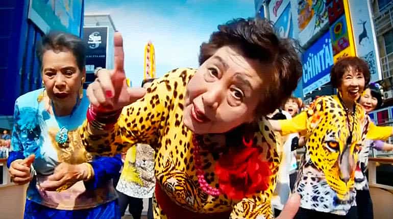 Japanese grannies take over Osaka ahead of G20 summit