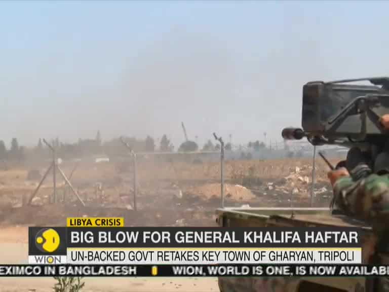 Libya crisis: UN-backed government 'retakes' key town of Gharyan
