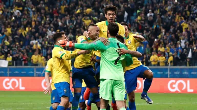 Copa America: Brazil reach semi-final with shootout win over Paraguay