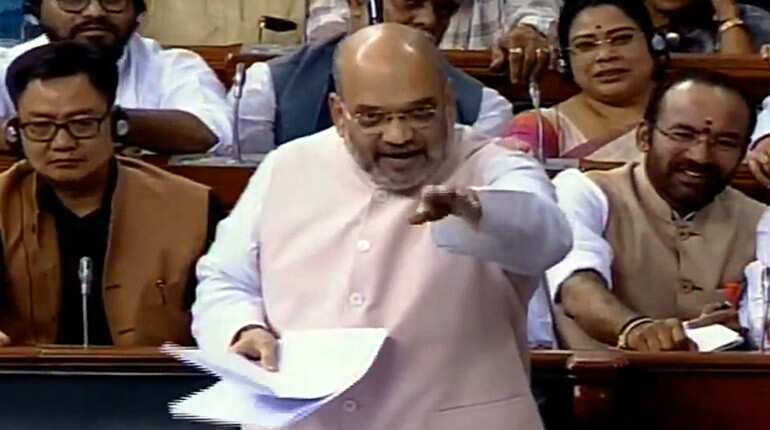 Article 370 not permanent: Home Minister Amit Shah in Parliament Article 370 not permanent: Home Minister Amit Shah in Parliament