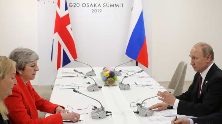 UK has irrefutable evidence Russia behind attack on Skripal: Theresa May to Putin at G20