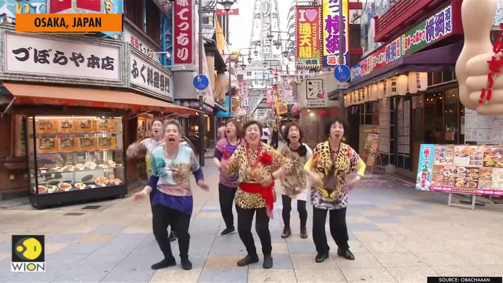 Japanese grannies take over Osaka ahead of G20 summit
