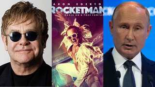 Elton John responds to Vladimir Putin's LGBTQ rights comment after 'Rocketman' censorship
