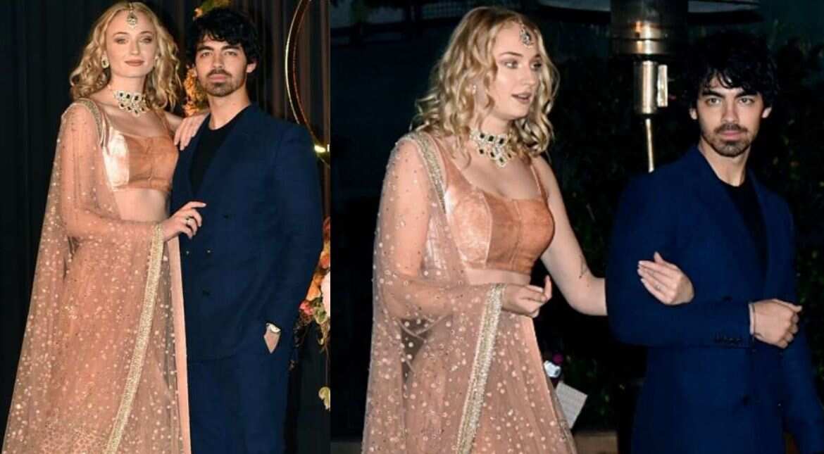 Jophie at Priyanka-Nick's wedding