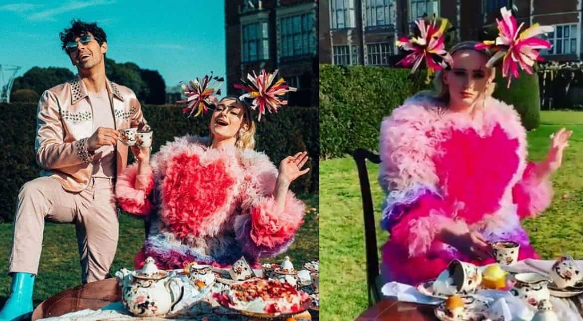 Joe Jonas and Sophie Turner in 'Sucker'