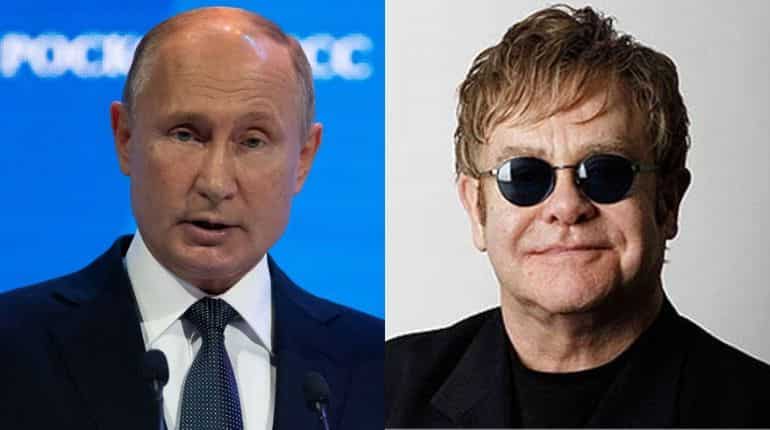 Vladimir Putin replies to Elton John's 'hypocrisy' comment Vladimir Putin replies to Elton John's 'hypocrisy' comment