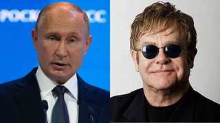 Vladimir Putin replies to Elton John's 'hypocrisy' comment