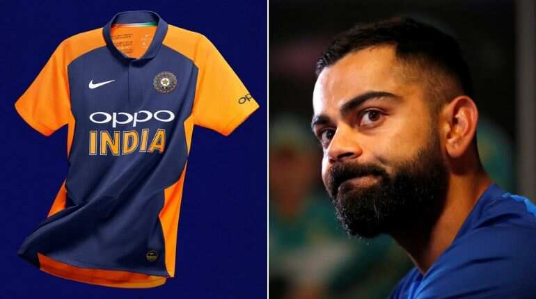 'For one game, it's fine': Virat Kohli reacts on India's away jersey 'For one game, it's fine': Virat Kohli reacts on India's away jersey