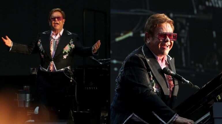 Elton John delivers message of tolerance at first, last Montreux show Elton John delivers message of tolerance at first, last Montreux show