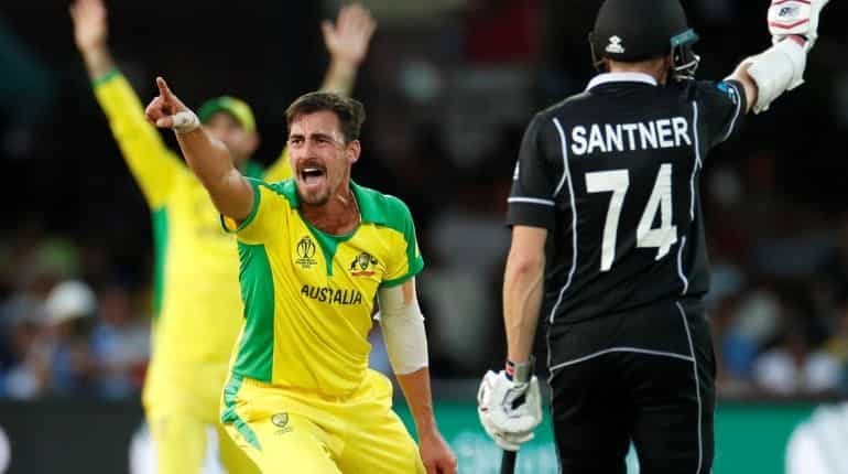 World Cup: Mitchell Starc five-for trumps Boult hat-trick as Australia beat New Zealand World Cup: Mitchell Starc five-for trumps Boult hat-trick as Australia beat New Zealand