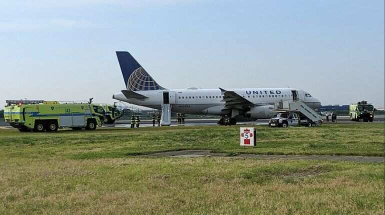 Emergency landing by United flight briefly closes Newark Airport