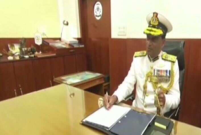 K Natarajan takes charge as Indian Coast Guard chief