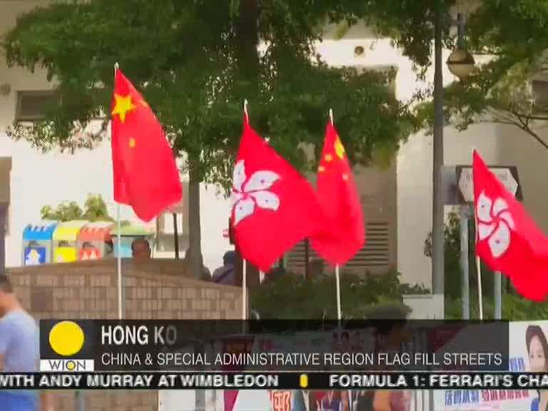 Hong Kong marks 22 years since handover