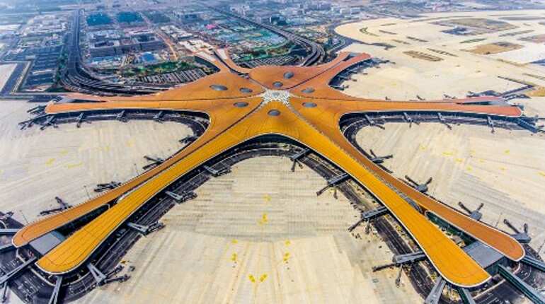 Beijing's new multi-billion dollar 'starfish airport' set to open in September Beijing's new multi-billion dollar 'starfish airport' set to open in September