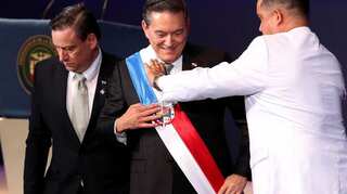 Panama's new president, Laurentino Cortizo takes office, pledges end to corruption