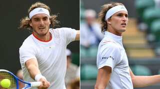 Wimbledon: Young guns Stefanos Tsitsipas, Alexander Zverev suffer shock exits