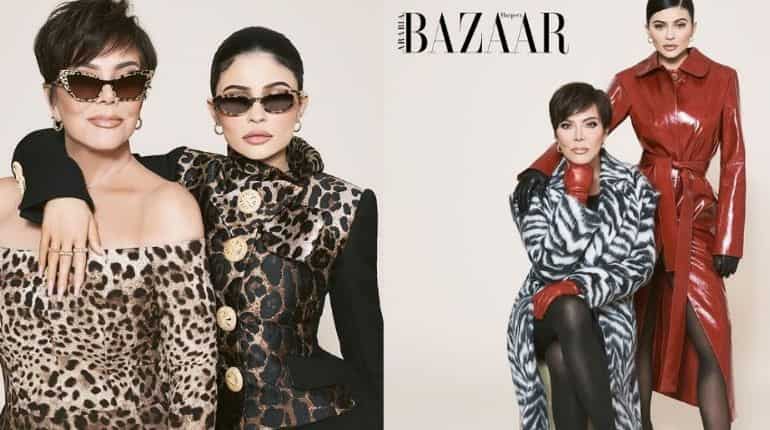 Kylie Jenner turns cover girl for fashion magazine with baby Stormi, Kris Jenner