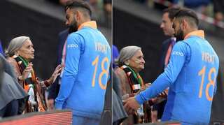 Watch: India's 'most passionate' fan in World Cup; skipper Virat Kohli greets her