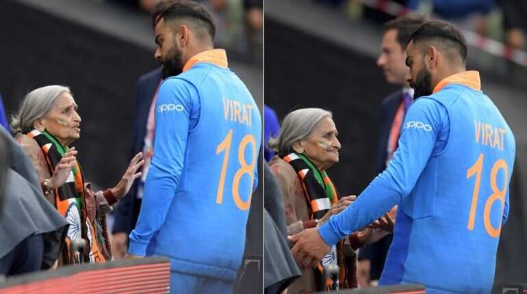 Watch: India's 'most passionate' fan in World Cup; skipper Virat Kohli greets her