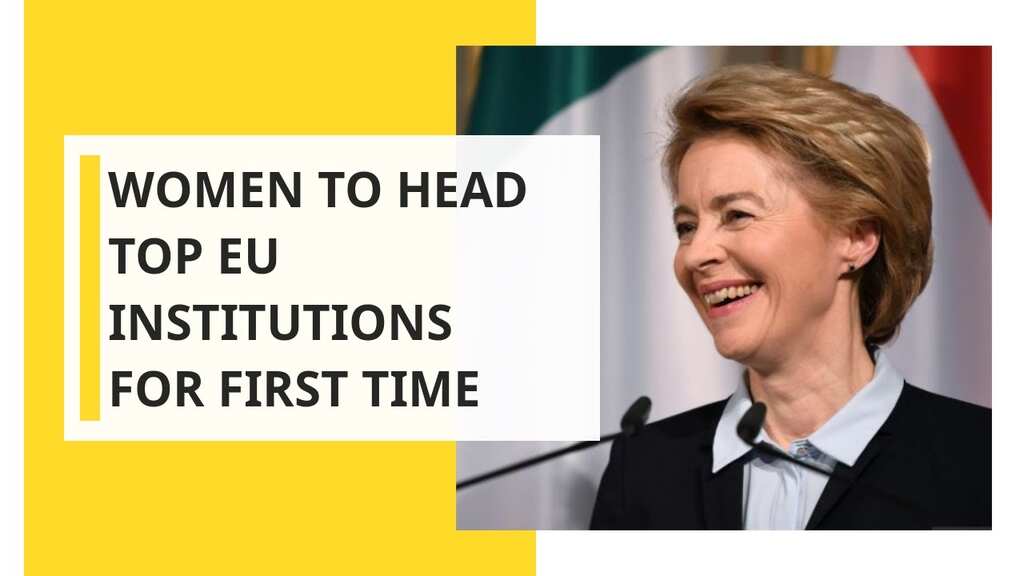 Germany's Ursula von der Leyen may become first European Commission President