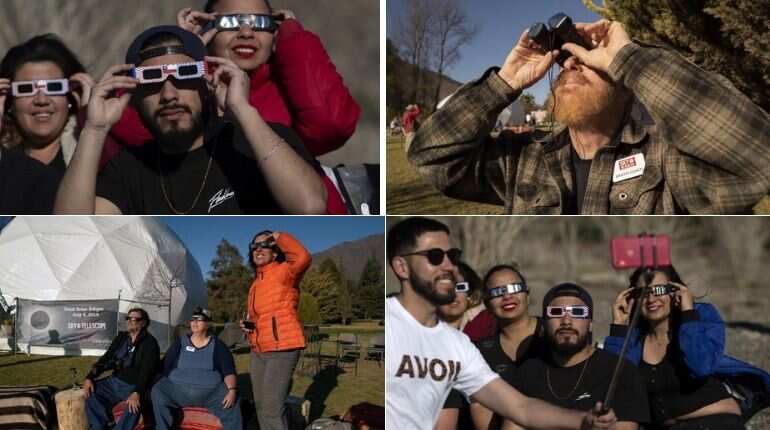 Eclipse-watchers