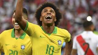 Copa America: Brazil's winger Willian ruled out of final against Peru