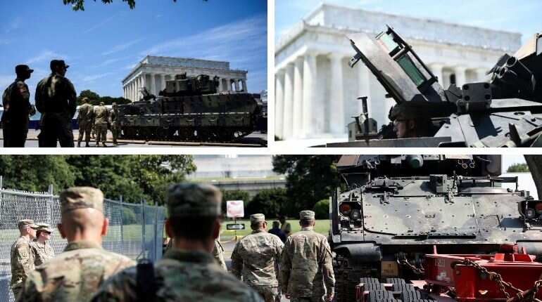 B-2 stealth bomber, F-35 and F-22 fighter jets on show