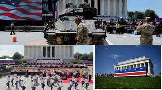 July 4 celebrations turn political, with a question: Who will pay for Trump's plan?
