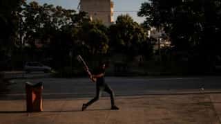 Pakistan's street cricketers bring game to life in Greece