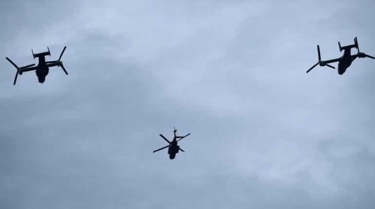 Marine One helicopter