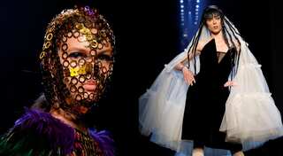 Jean Paul Gaultier walks on the wild side at Haute Couture show