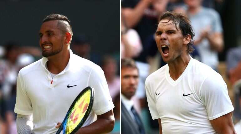 Wimbledon: Nick Kyrgios admits deliberately hitting ball at Rafael Nadal Wimbledon: Nick Kyrgios admits deliberately hitting ball at Rafael Nadal