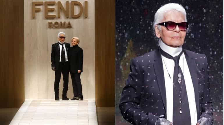 Amid ancient Roman ruins, Fendi remembers designer Lagerfeld