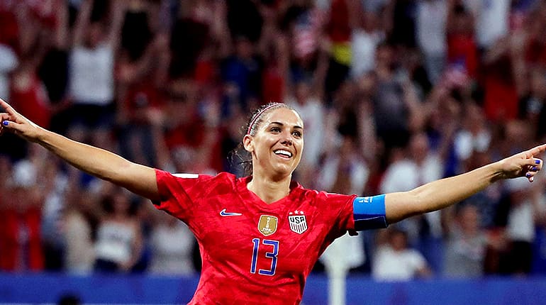 Play first and deal with Trump question afterwards: USA's Alex Morgan