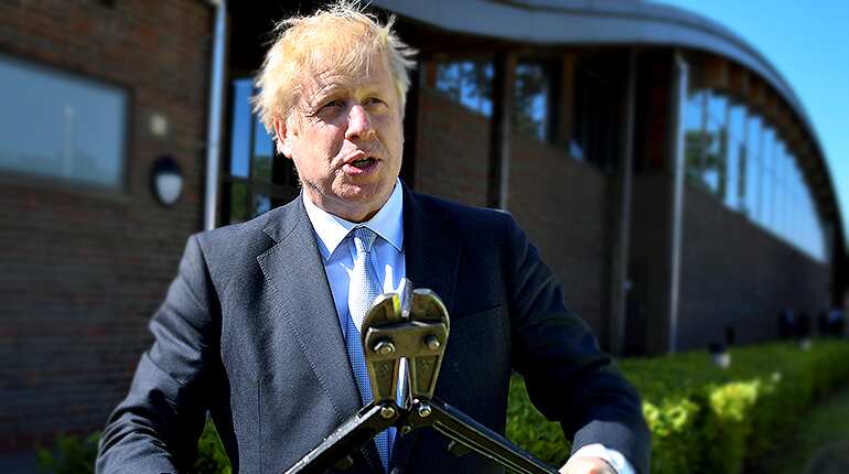 UK's Johnson says not true intelligence withheld from him as foreign minister