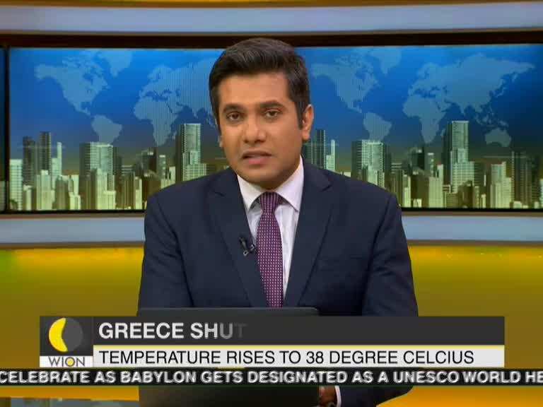 Acropolis closes due to heatwave in Athens