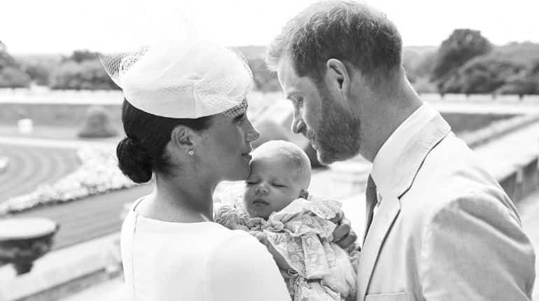 Archie, baby son of UK's Prince Harry and Meghan Markle, christened at Windsor Castle Archie, baby son of UK's Prince Harry and Meghan Markle, christened at Windsor Castle