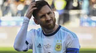Football: Messi banned for one game for Copa America red card