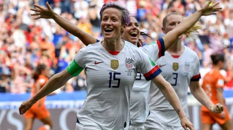 'It was much appreciated', says Megan Rapinoe after men show solidarity for equal pay