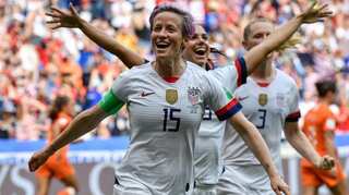 'It was much appreciated', says Megan Rapinoe after men show solidarity for equal pay