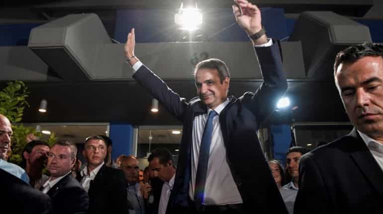 Greece polls: Opposition leader Kyriakos Mitsotakis wins, vows to make country 'proud' Greece polls: Opposition leader Kyriakos Mitsotakis wins, vows to make country 'proud'